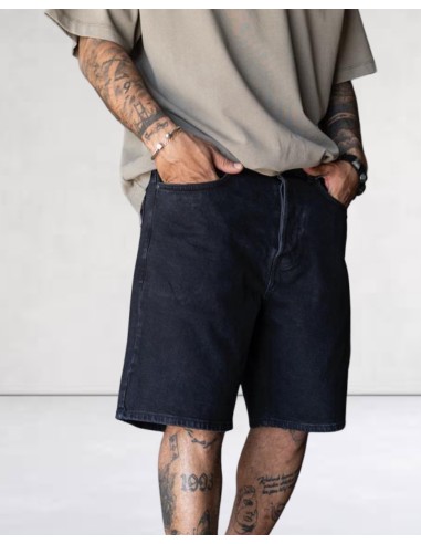 Short en jean regular noir Short en jean regular noir