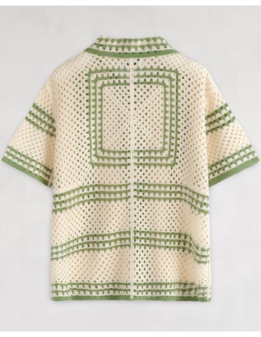 Chemisette beige et verte grosse... Chemisette beige et verte grosse...