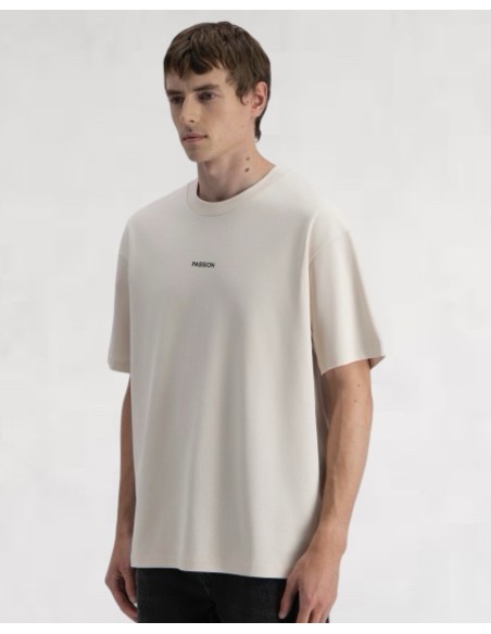 T-shirt "PASSION" beige