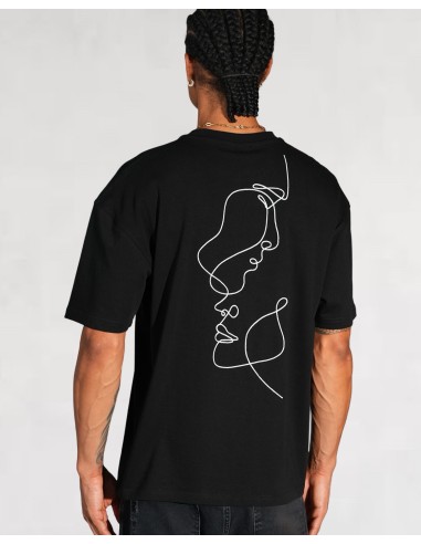 T-shirt "LINEART" noir