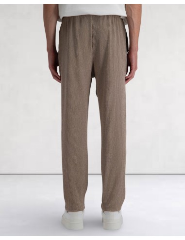 Pantalon effet crêpe beige Pantalon effet crêpe beige