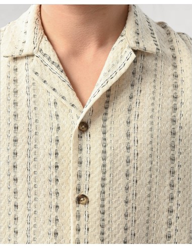 Chemisette fluide tissée blanc