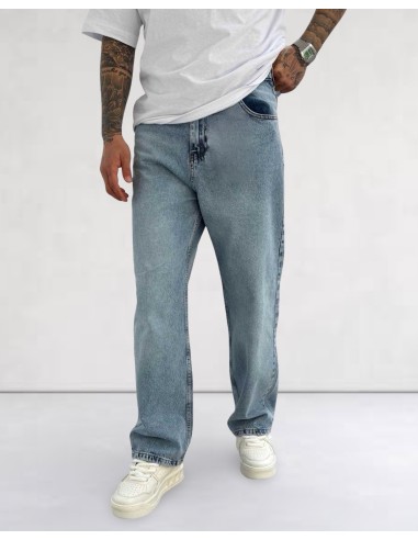 JEANS RELAX FIT BLEU