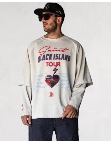 T-shirt "BI TOUR" blanc