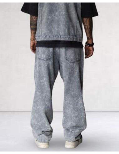 Jeans Denim Streetwear Bleu Jeans Denim Streetwear Bleu