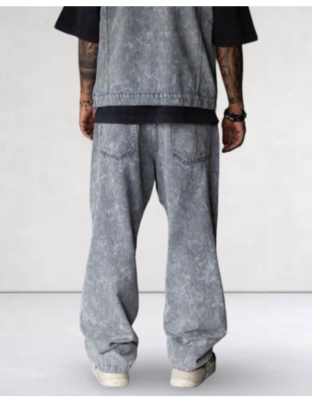 Jeans Denim Streetwear Bleu