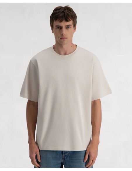 T-shirt basic beige