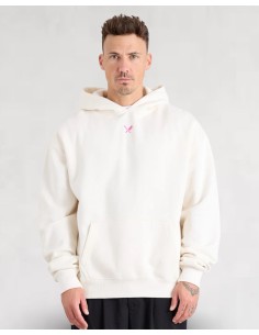 Hoodie oversize "CREW MEMBER" blanc 2