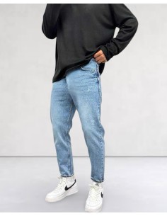 Jeans boyfriend bleu