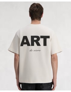 T-shirt "ART" beige