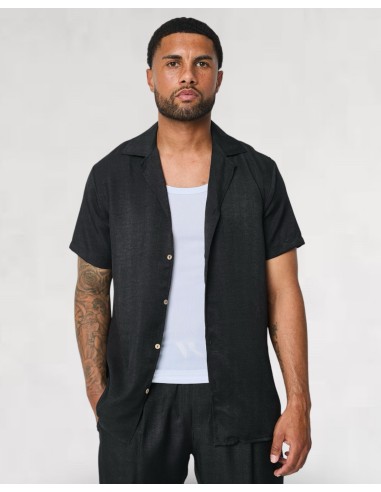 Ensemble noir pantalon chemisette...