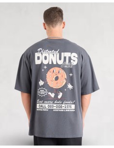 T-shirt "Donuts" anthracite