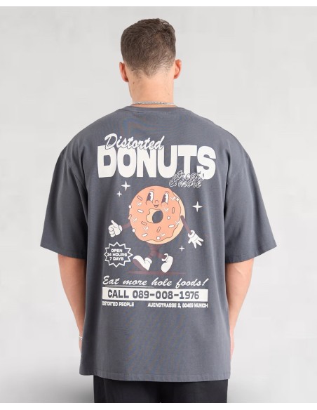 T-shirt "Donuts" anthracite