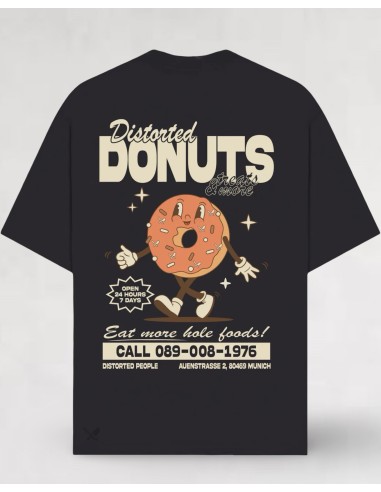 T-shirt "Donuts" anthracite T-shirt "Donuts" anthracite