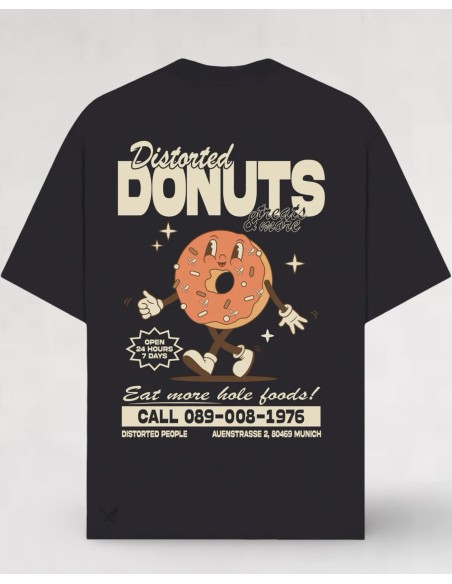 T-shirt "Donuts" anthracite