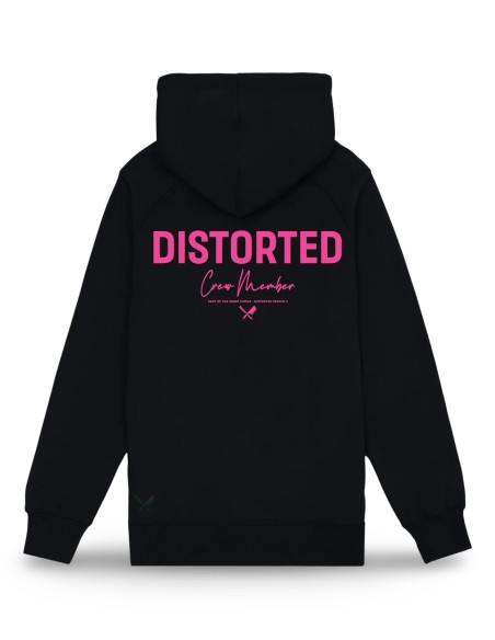 Hoodie "Crew Member" noir