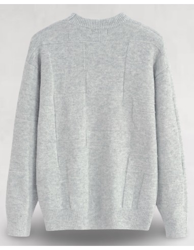 Pull uni "Square" gris Pull uni "Square" gris