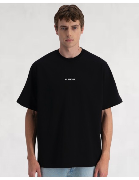 T-shirt "Mi amour" noir