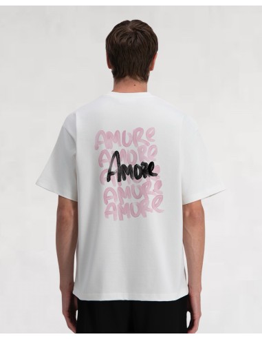 T-shirt "Mi amour" blanc