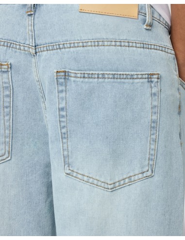 Jeans coupe large bleu ciel Jeans coupe large bleu ciel