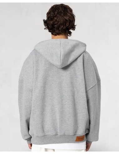 Sweat à capuche basique gris clair Sweat à capuche basique gris clair