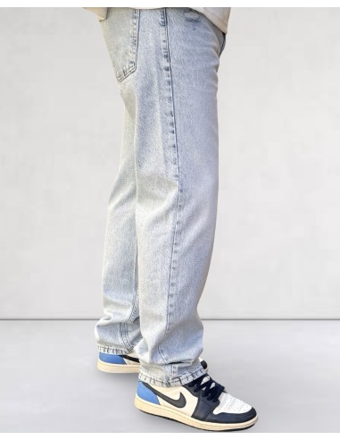 Jeans coupe droite bleu clair Jeans coupe droite bleu clair