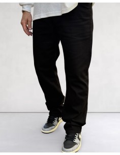 Jeans coupe droite noir