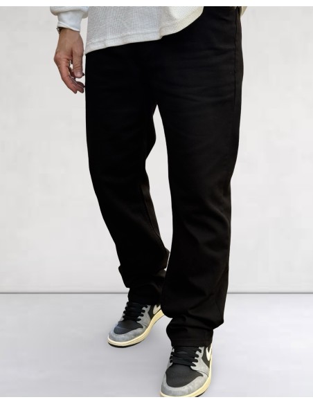 Jeans coupe droite noir