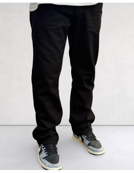 Jeans coupe droite noir