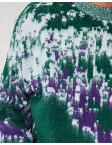 Pull en maille "SONAR" vert