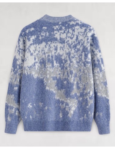 Pull en maille "SONAR" bleu ciel Pull en maille "SONAR" bleu ciel