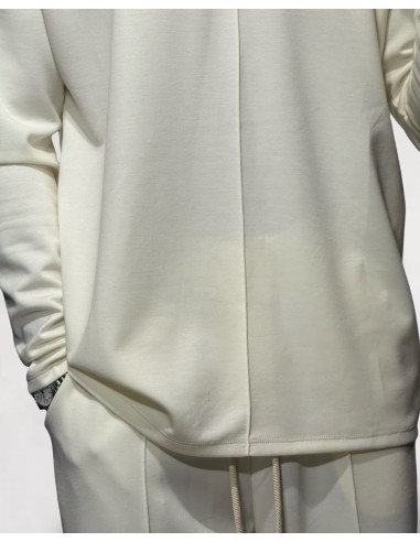 Ensemble "TRACKSUIT" jogging fluide écru Ensemble "TRACKSUIT" jogging fluide écru