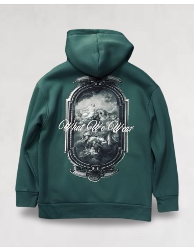 Hoodie vert "Giovanni Painting"