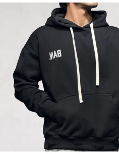 Hoodie "Ban From" noir