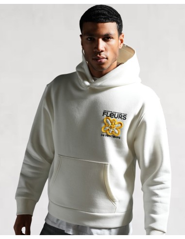 Hoodie "Fleurs de Printemps" blanc Hoodie "Fleurs de Printemps" blanc