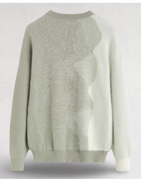 Pull en maille "Shade" vert
