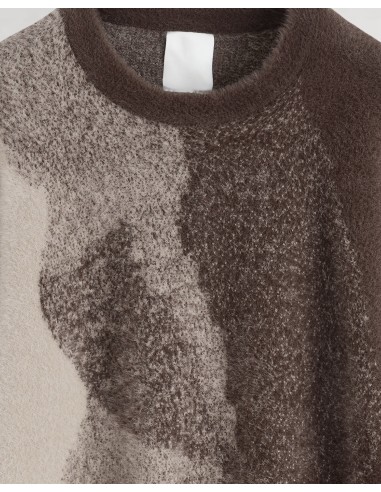 Pull en maille "Shade" marron Pull en maille "Shade" marron