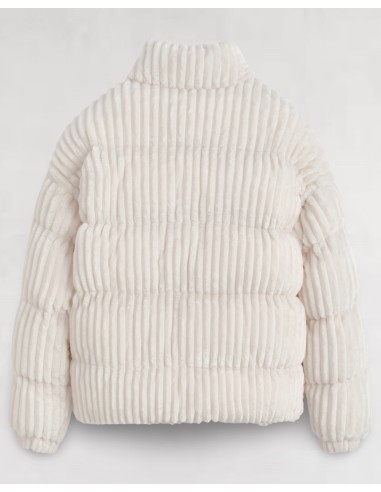 Doudoune "Polar" côtelée blanche Doudoune "Polar" côtelée blanche