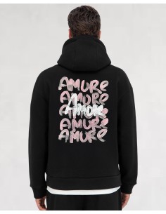 Hoodie noir "MI AMOUR"