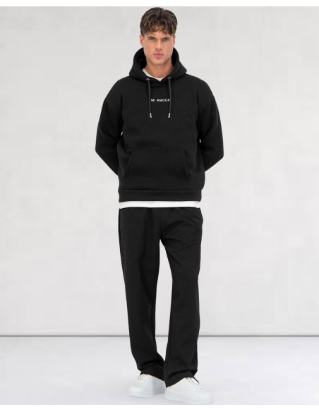 Hoodie noir "MI AMOUR"