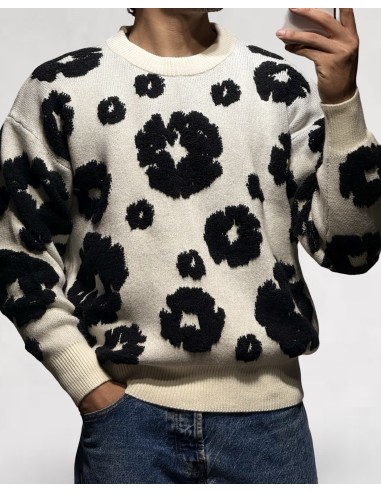 PULL MAILLE LOGO "CIRCLE" BLANC PULL MAILLE LOGO "CIRCLE" BLANC