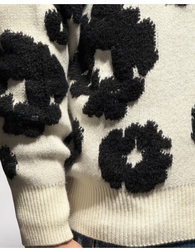 PULL MAILLE LOGO "CIRCLE" BLANC PULL MAILLE LOGO "CIRCLE" BLANC