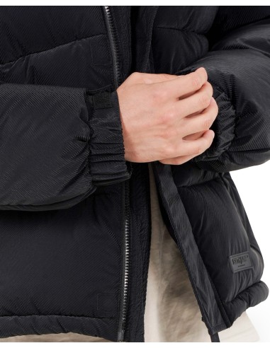 VESTE DOUDOUNE NOIRE "IRIDESCENT" VESTE DOUDOUNE NOIRE "IRIDESCENT"