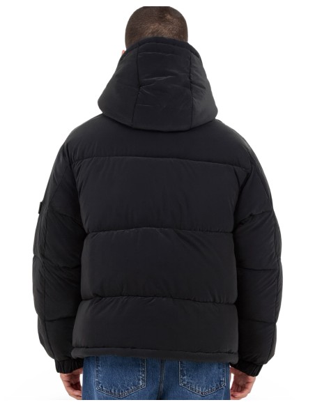 VESTE DOUDOUNE NOIRE "IRIDESCENT"