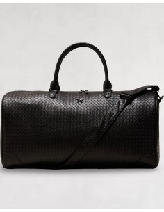 Sac "Braided Weekender" Noir