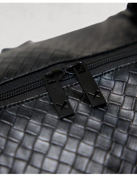 Sac "Braided Weekender" Noir