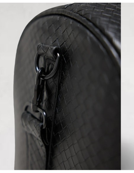 Sac "Braided Weekender" Noir