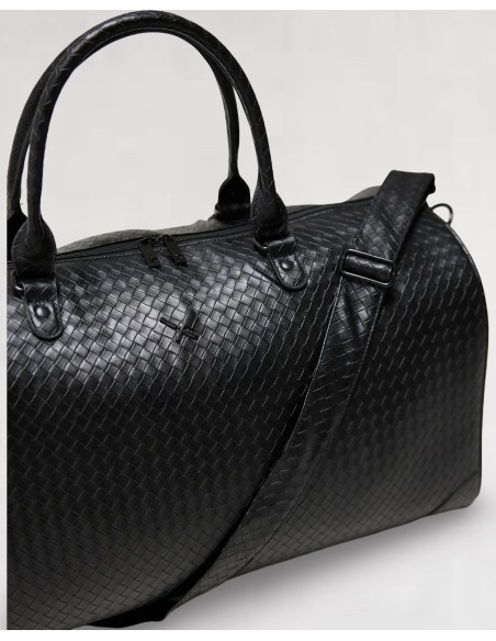 Sac "Braided Weekender" Noir