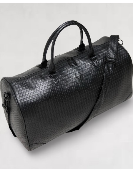 Sac "Braided Weekender" Noir