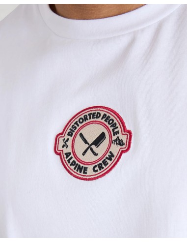 T-shirt "Alpine Blades" blanc T-shirt "Alpine Blades" blanc